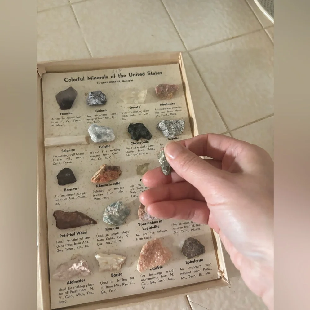 Colorful Mineral Collection Display - Picture 2 of 6